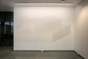 Wall Drawing #957: Form Derived from a Cube
