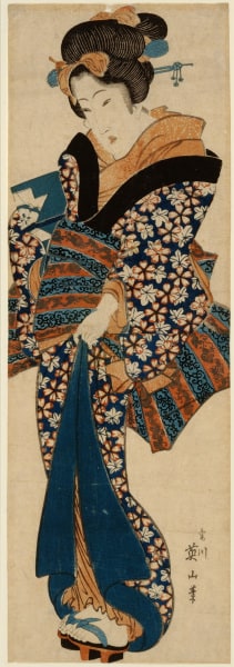 Courtesan with Dragon Obi