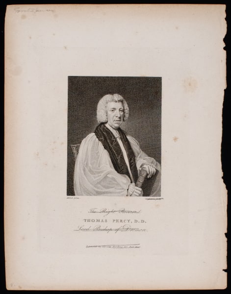 The Right Reverend Thomas Percy, D.D. (after Abbot)