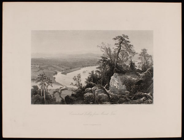 Connecticut Valley From Mount Tom (after Woodward)