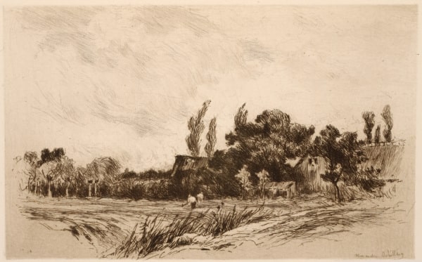 Sketch Near Ridderkerk, Holland
