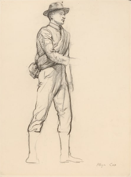 First Figure, Civil War Group (Confederate Soldier)