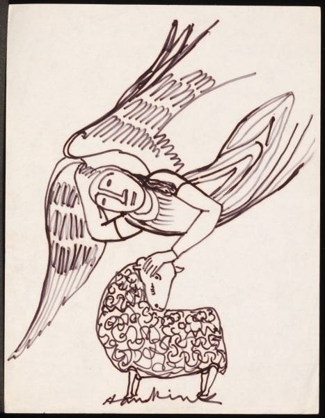 Untitled (Angel and Lamb)