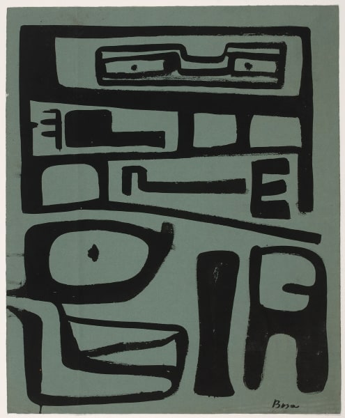 Untitled (Study for Horizontal after the Half Moon)
