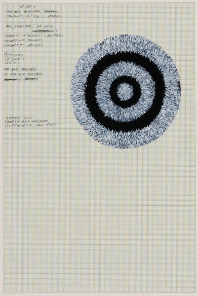 Artist's Rendering for Untitled, Mural (Target, nine foot diameter)