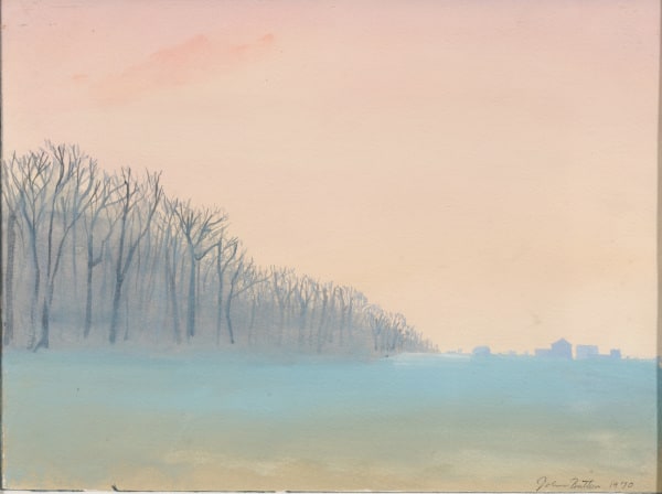 Field and Trees (Long Island)