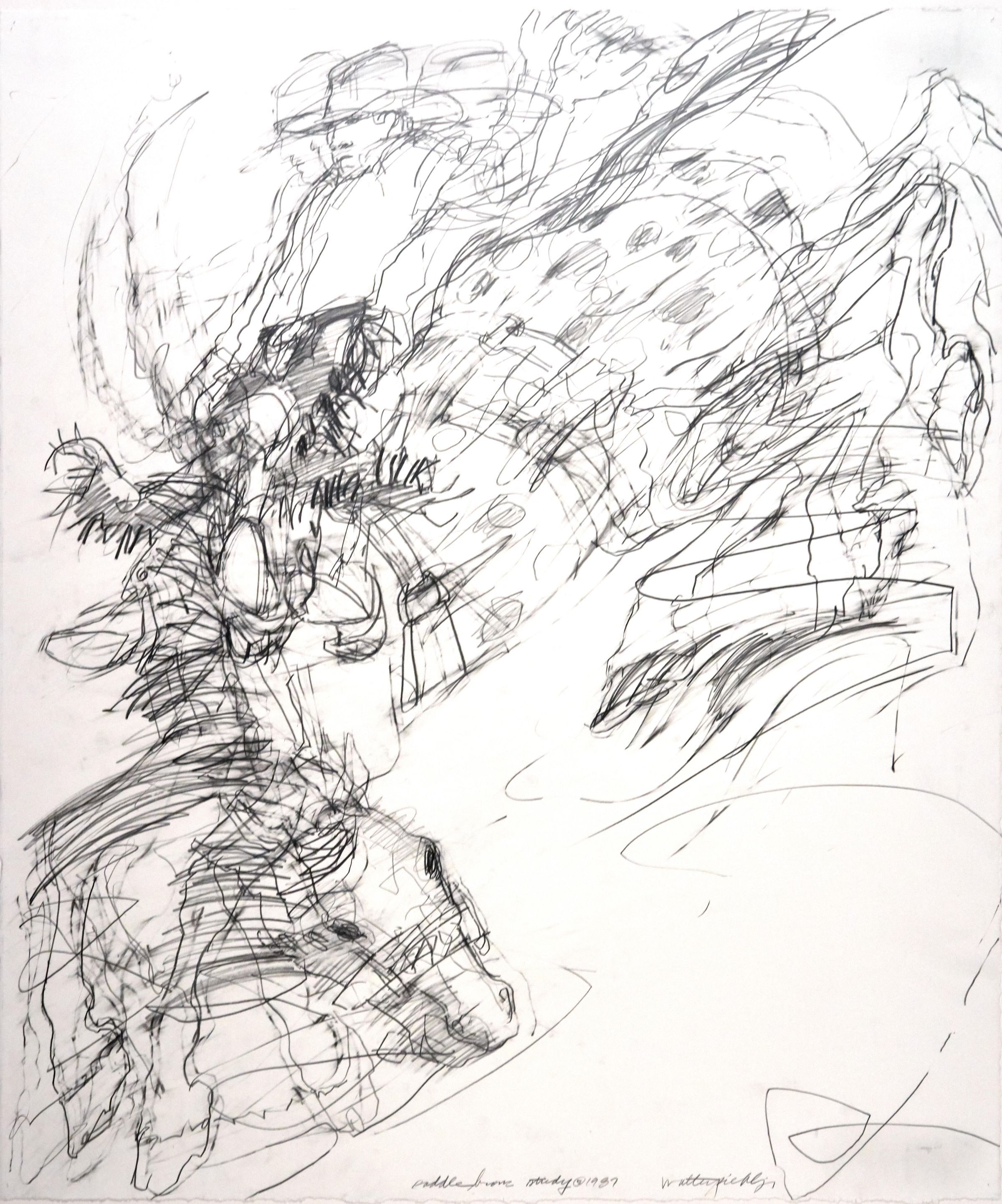 Saddle Bronc Study (Son of Proud Cut)