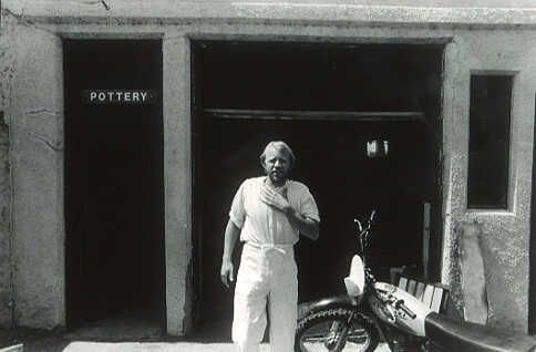 Bresnahan in Front of Studio