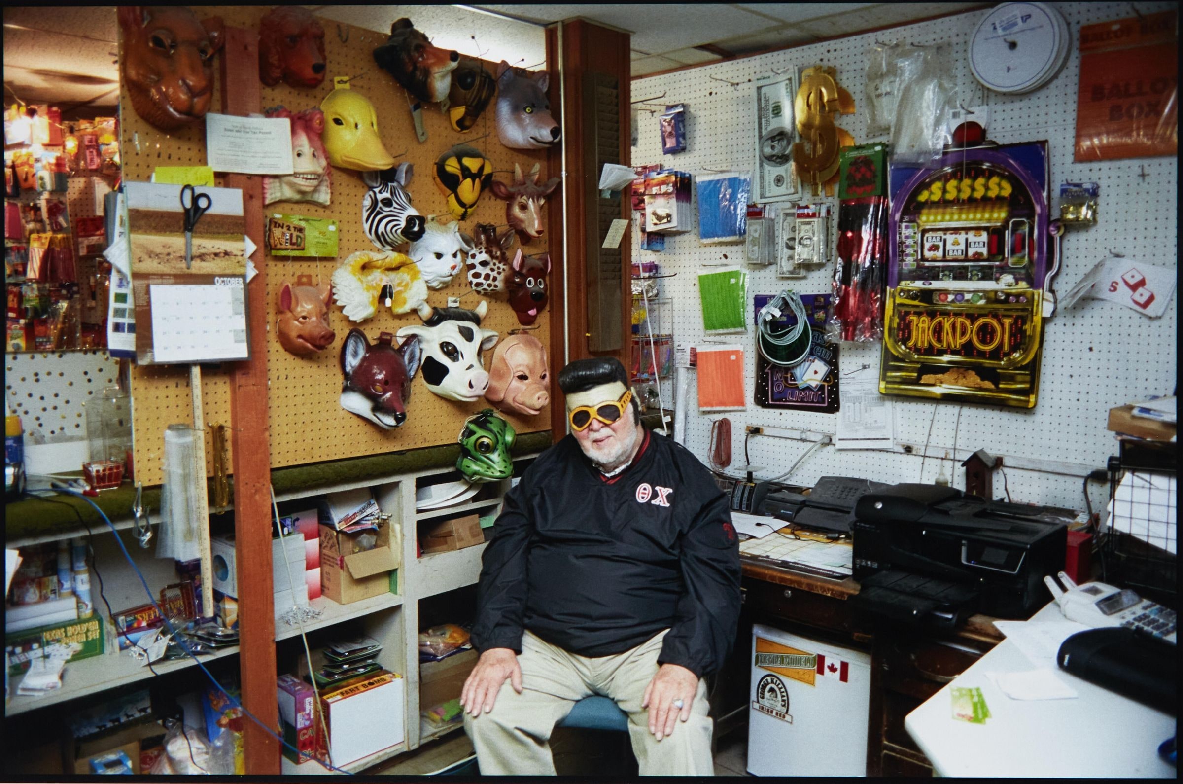 Hidden Fargo in Plain Sight suite; Gompf Displays (Elvis)