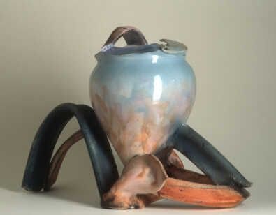 Sled Footed Vase