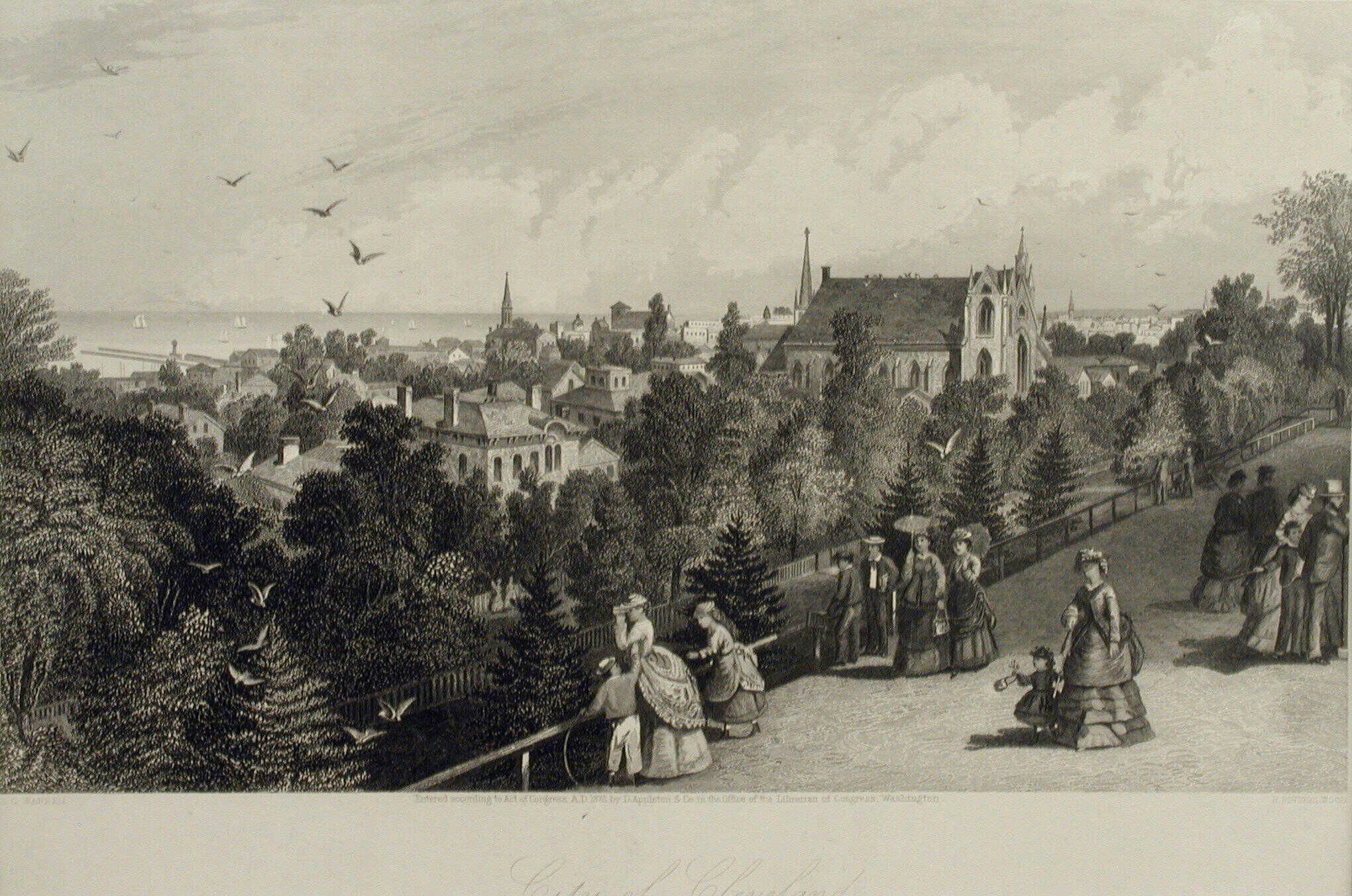City of Cleveland, from Reservoir Walk