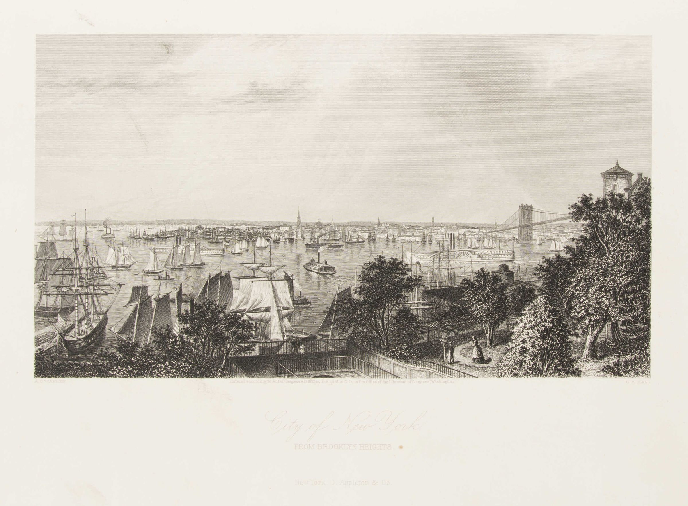City of New York, from Brooklyn Heights