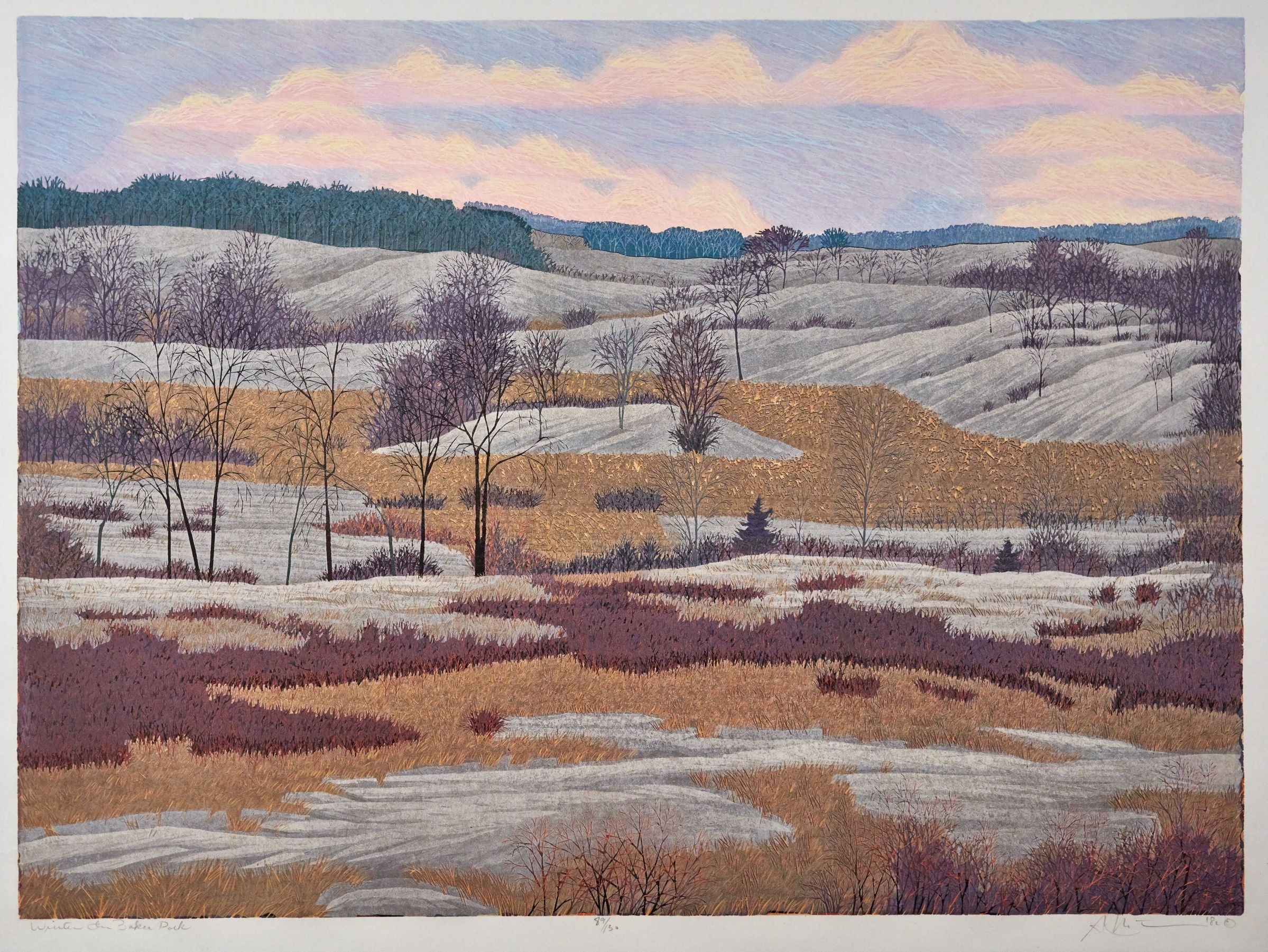 Winter in Baker Park