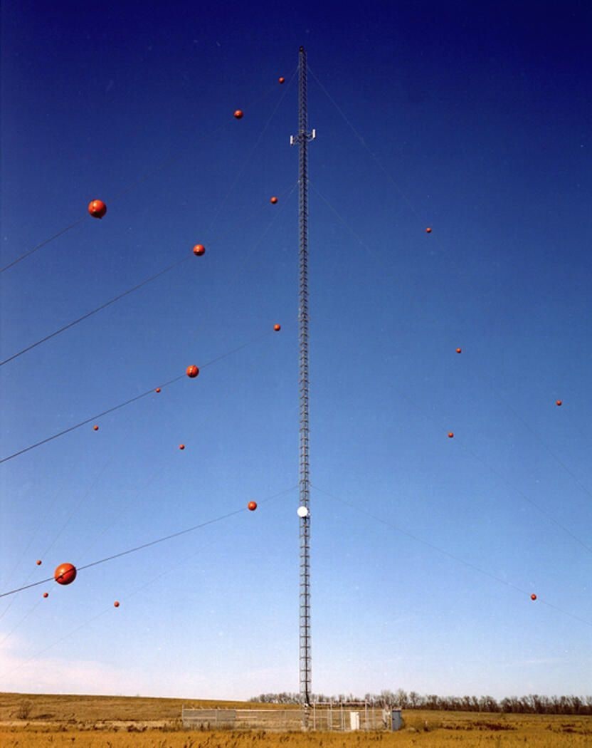 Radio Tower on I-29, South of Grand Forks