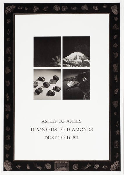 Ashes to Ashes, Diamonds to Diamonds, Dust to Dust
