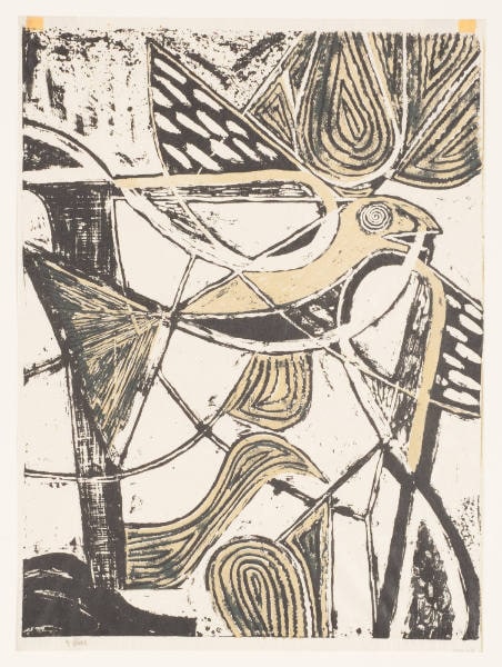 Bird and Foliage [Vogel im Laub]