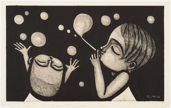 Bubbles (Two Children)