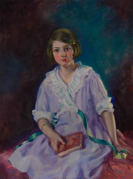 Charlotte Louise Groom (Mrs. John R. Braustein), Aged 12