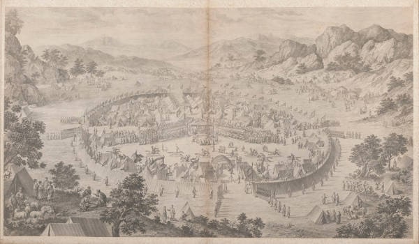 Chinese Encampment - Campaign in Ili