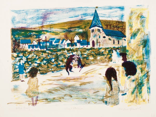 Dogs Playing