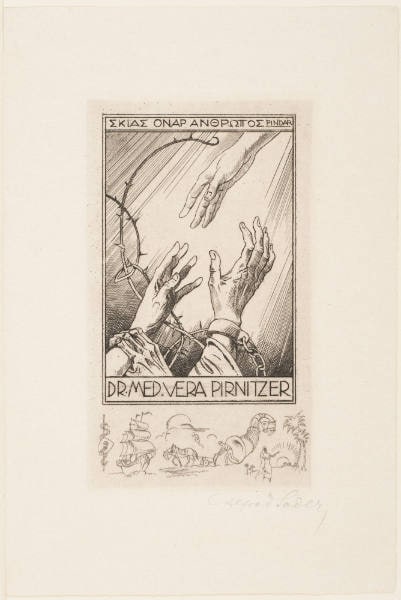 (Ex Libris) Dr. Med. Vera Pirnitzer
