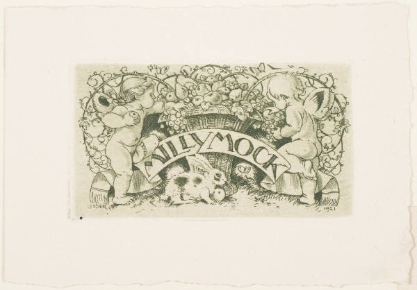 (Ex Libris) Milly Mock