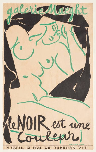 Galierie Maeght: Black is a Color [Galerie Maeght: Le Noir est une couleur]