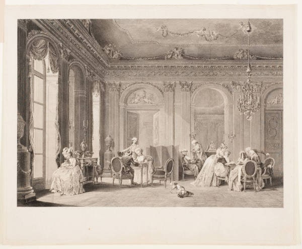 Gathering in the Salon [L'Assemblée au Salon]