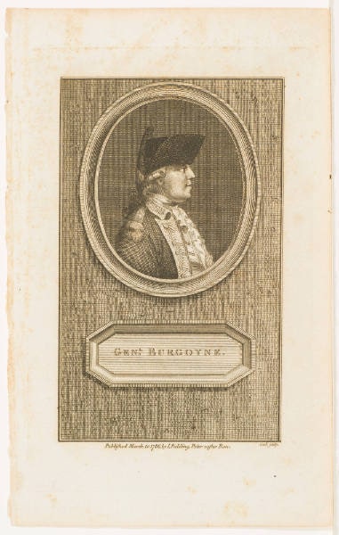 Genl. Burgoyne.
