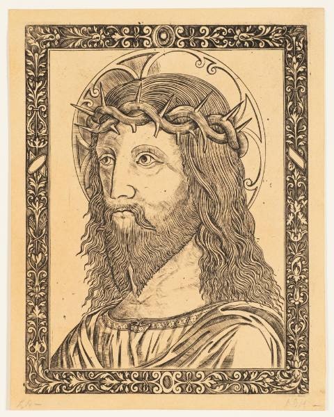 Head of Christ Crowned with Thorns