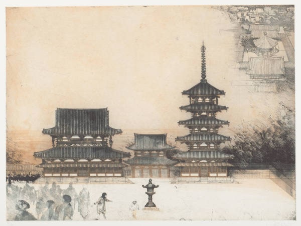 Horyuji in Nara