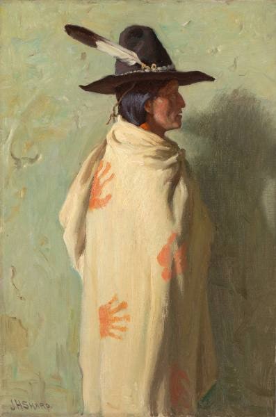 Indian Wearing a Robe