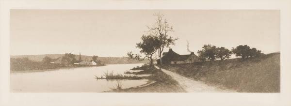 Inlet and Houses