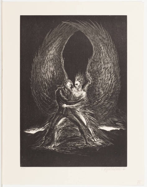 Jacob Struggles with the Angel [Jakob ringt mit dem Engel]