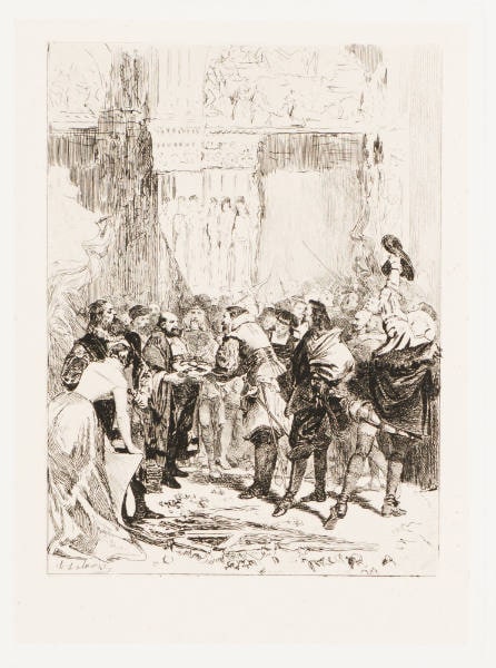 The Keys of the Town Delivered to Sancho Panza