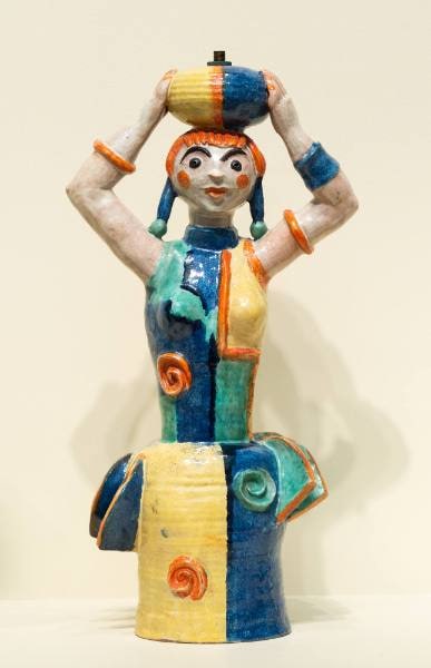 Lamp Base: Girl
