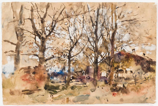 Landscape, Trees