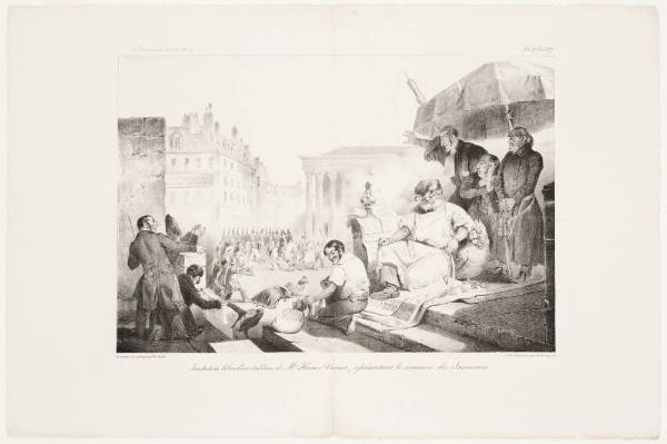 Loose Imitation of a Painting by Mr. Horace Vernet, Depicting the Massacre of the Janissaries (Imitation Libre d'un Tableau de Mr. Horace Vernet, Représentant le Massacre des Janissaires)