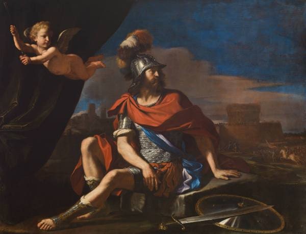 Mars with Cupid