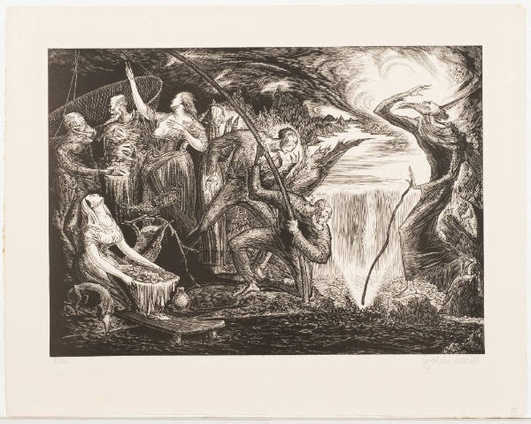 Moses Changes Water to Blood [Moses verwandelt Wasser in Blut]