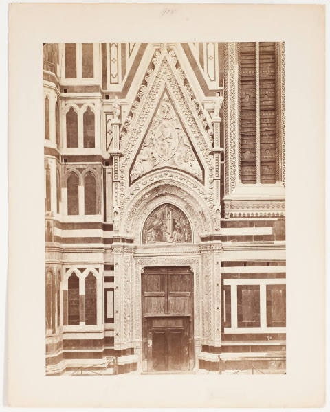 North Side Doorway, Duomo (Cathedral), Florence
