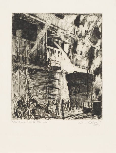The Open Hearth Furnace