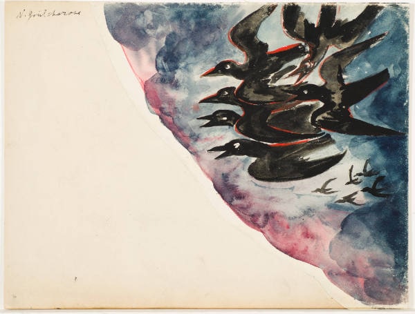 Panorama for the Ballet "Bogatyri" (Scene II)