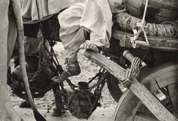 Peasant's Foot on Cart, Bhuj, Kutch