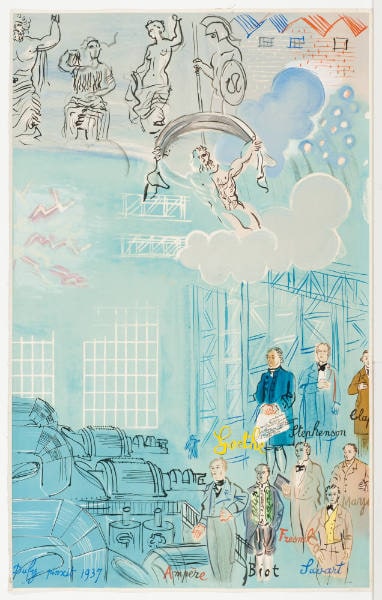 Plate No. 6 from La fée électricité