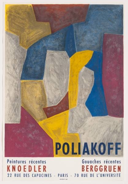 Poliakoff/ Peintures Recentes Knoedler.....