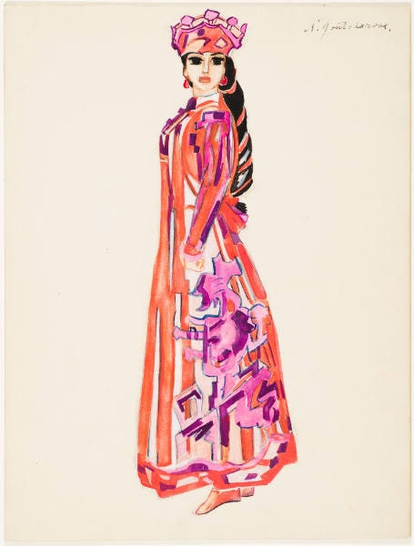 Princess Anastachiuska for the Ballet "Bogatyri" Scene I)