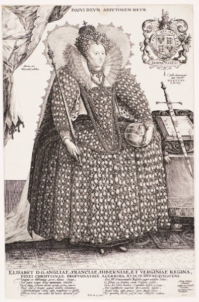 Queen Elizabeth of England, France, Ireland and Virginia