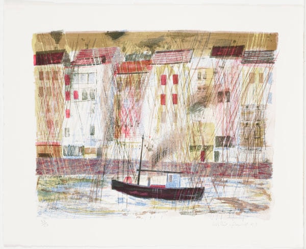 Rain at Honfleur