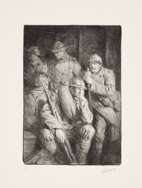 Les Renforts de L'oise, 28 March, 1918